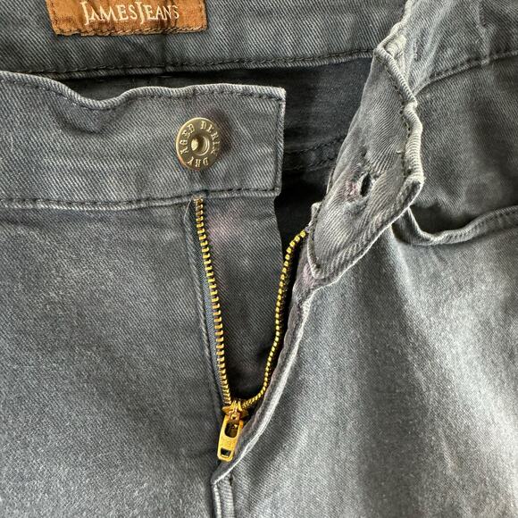 James Jeans Navy Blue Twiggy Low Rise Skinny Cotton Jeans Size 27 - Picture 3 of 7